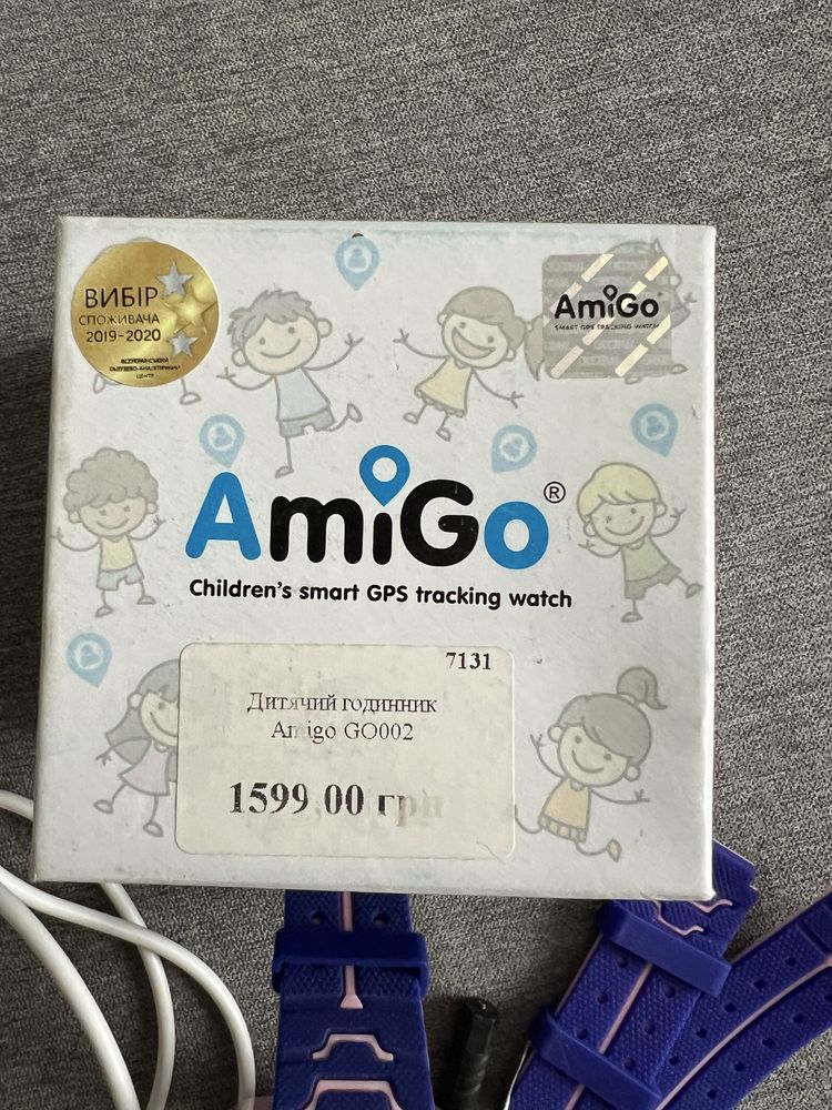 Годинник смарт дитячий AmiGo go002