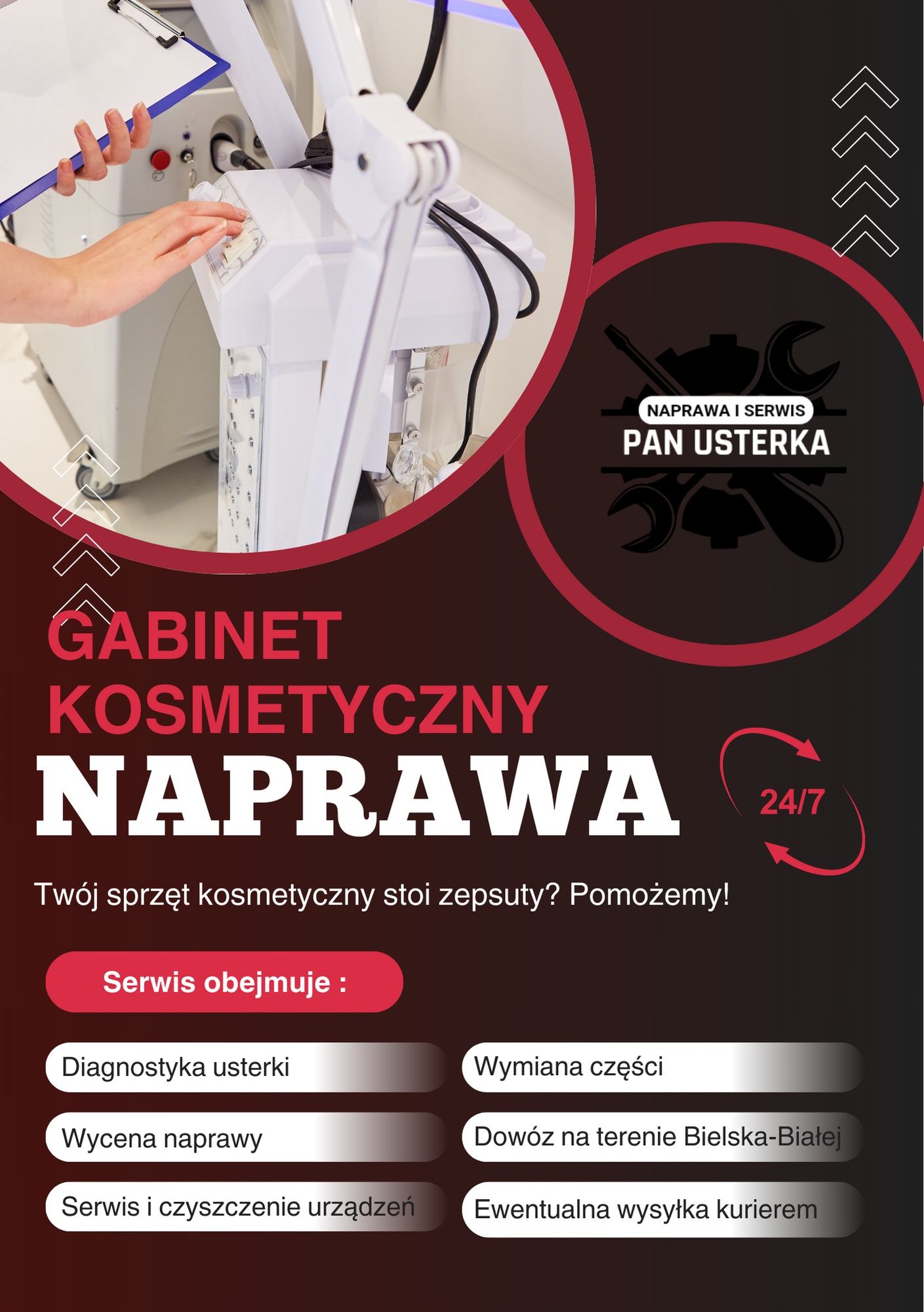 Naprawa sprzętu kosmetycznego