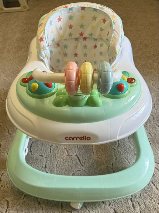 Дитячі ходунки 3 в 1: ходунки, качеля та каталка