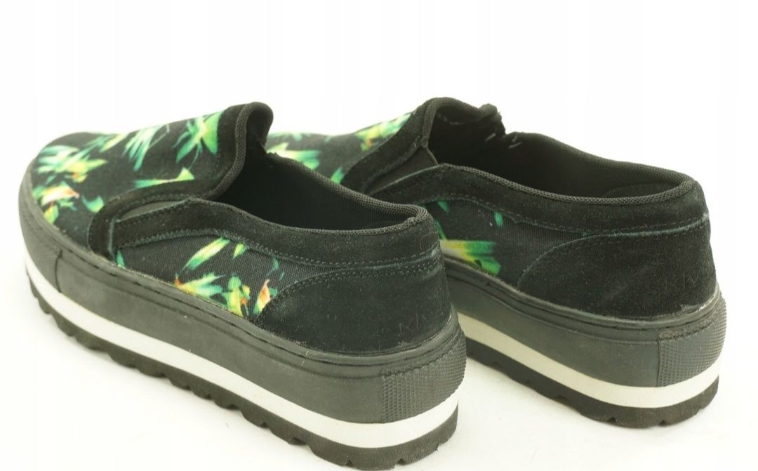 Sixty Seven tenisówki na platformie slip on 38 tropical jungle NOWE