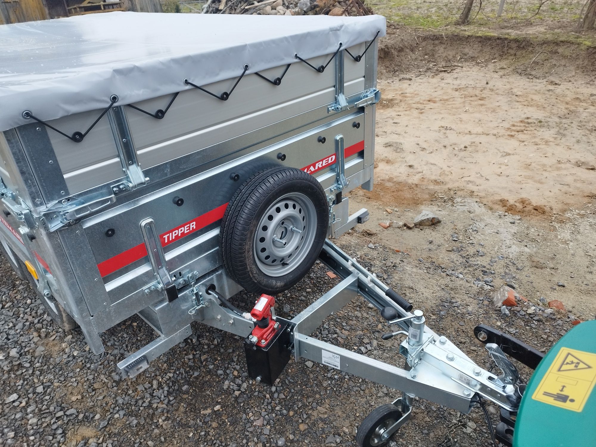 Przyczepa TEMARED TIPPER 2515/2 750Kg