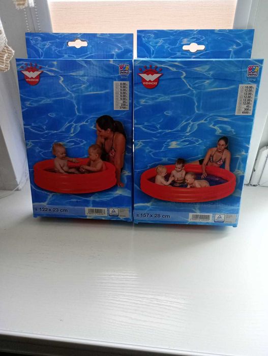 Dwa baseny dmuchane w cenie jednego Okazja