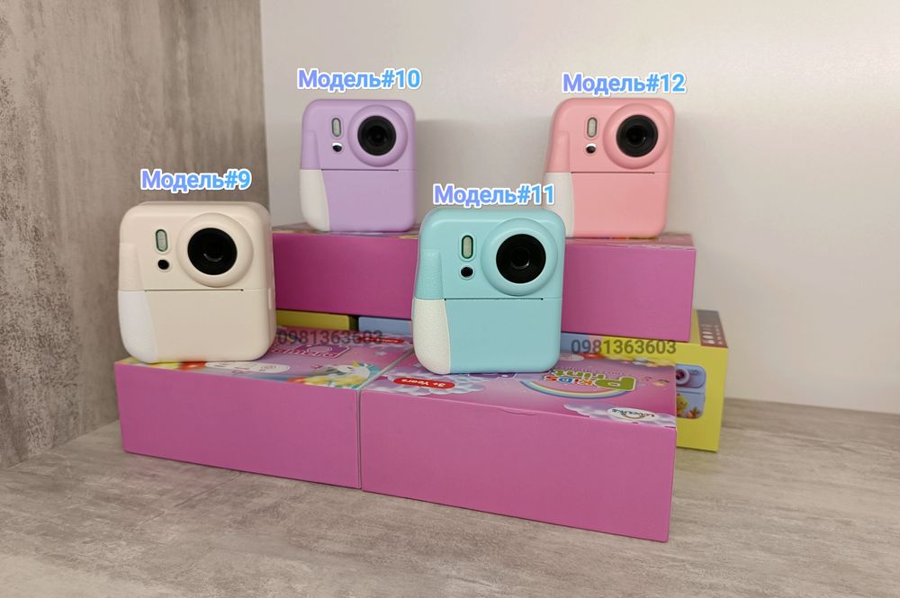 Дитячий фотоапарат дитячий фотопринтер дитяча фото камера  детская кам