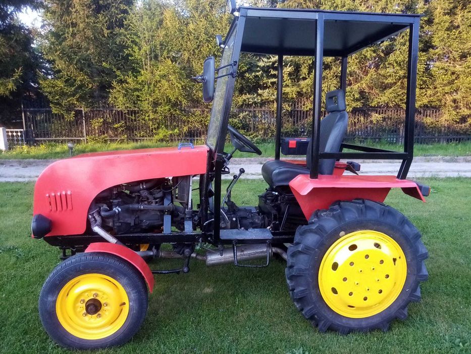 Traktor SAM z silnikiem Fiat UNO – gotowy do pracy, bardzo oszczędny