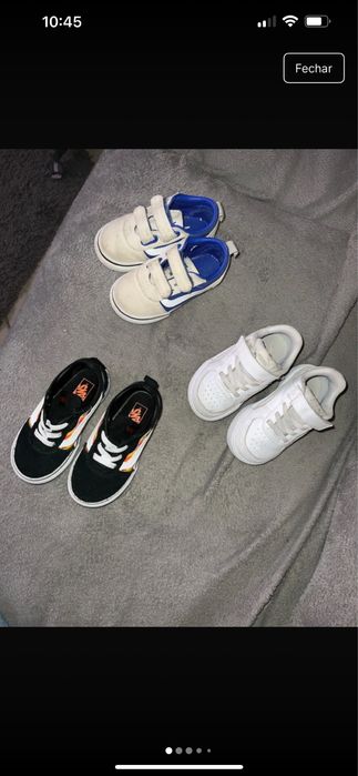 3 Pares de Ténis Menino