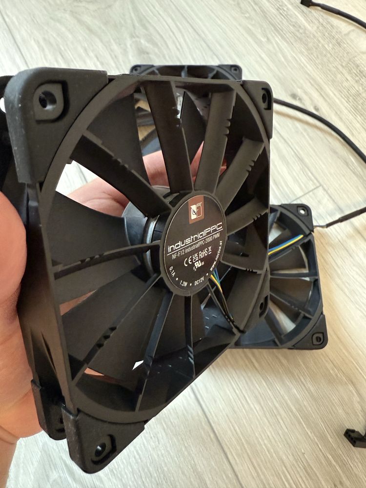 Нові вентилятори Noctua NF-F12 iPPC-2000 IP67