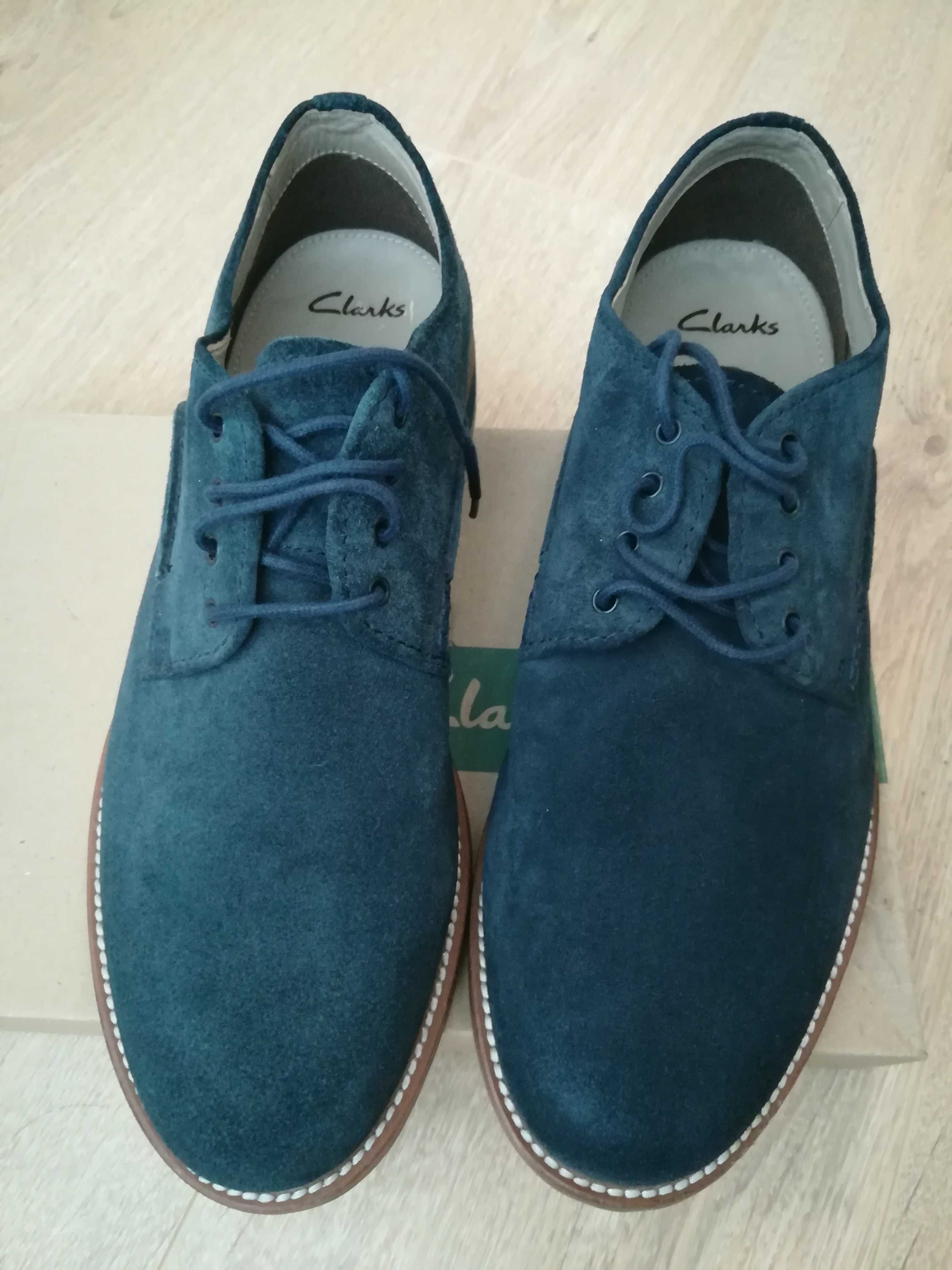 Туфлі Clarks замшеві оригінал.