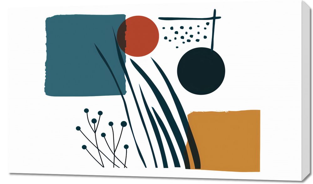 Obraz 100x60cm Przerys nad Treścią