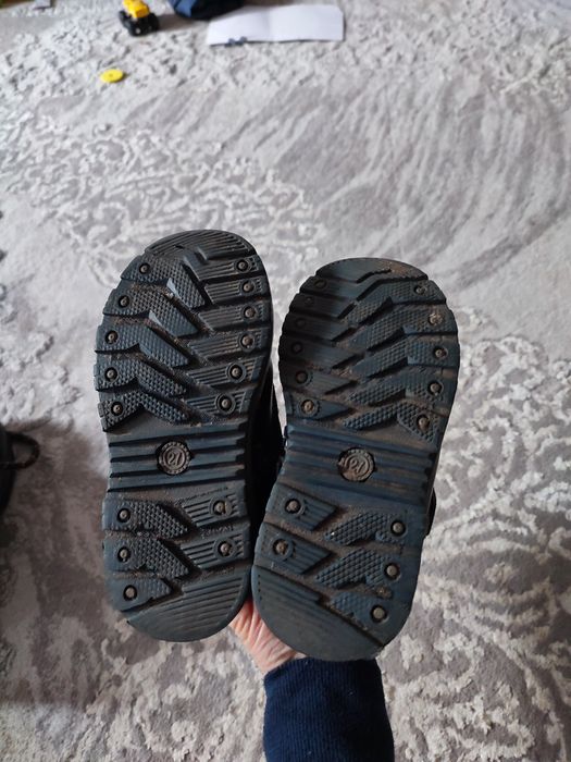 Дитячі зимові черевики ботинки зимние мальчик 27 розмір 16 см