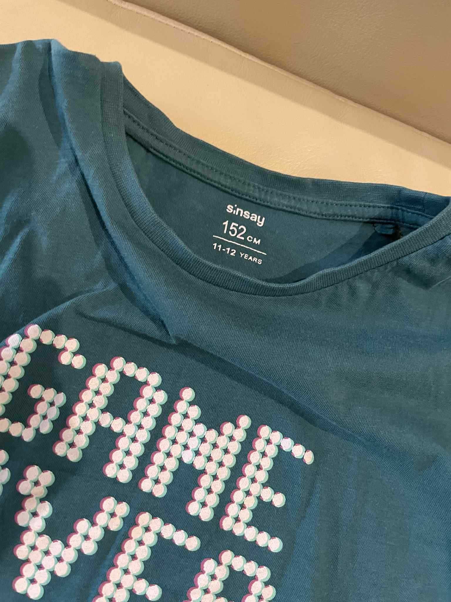 Koszulka chłopięca T-shirt Sinsay 152