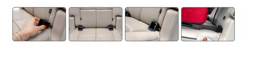 FOTELIK SAMOCHODOWY ISprint Podkładka Siedzisko Z ISOFIX 125-150 CM