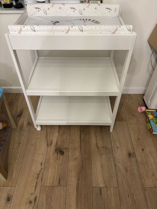 Przewijak biały wolnostojący