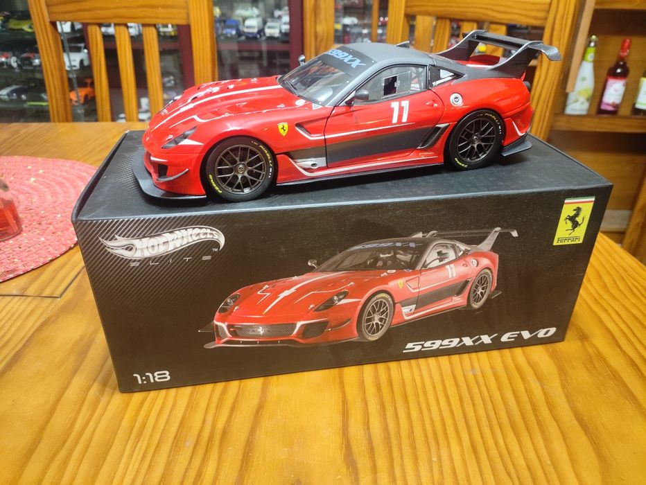 Ferrari 599xx Evo Hot Wheels Elite 1/18