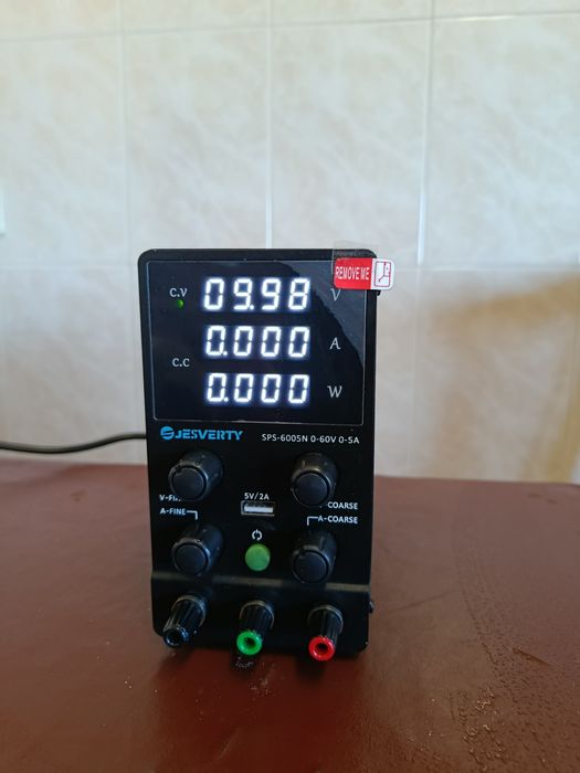 Fonte de bancada 60v 5A