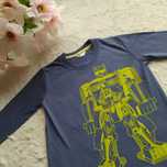 Bluzka Transformers na chłopca granat navy blue