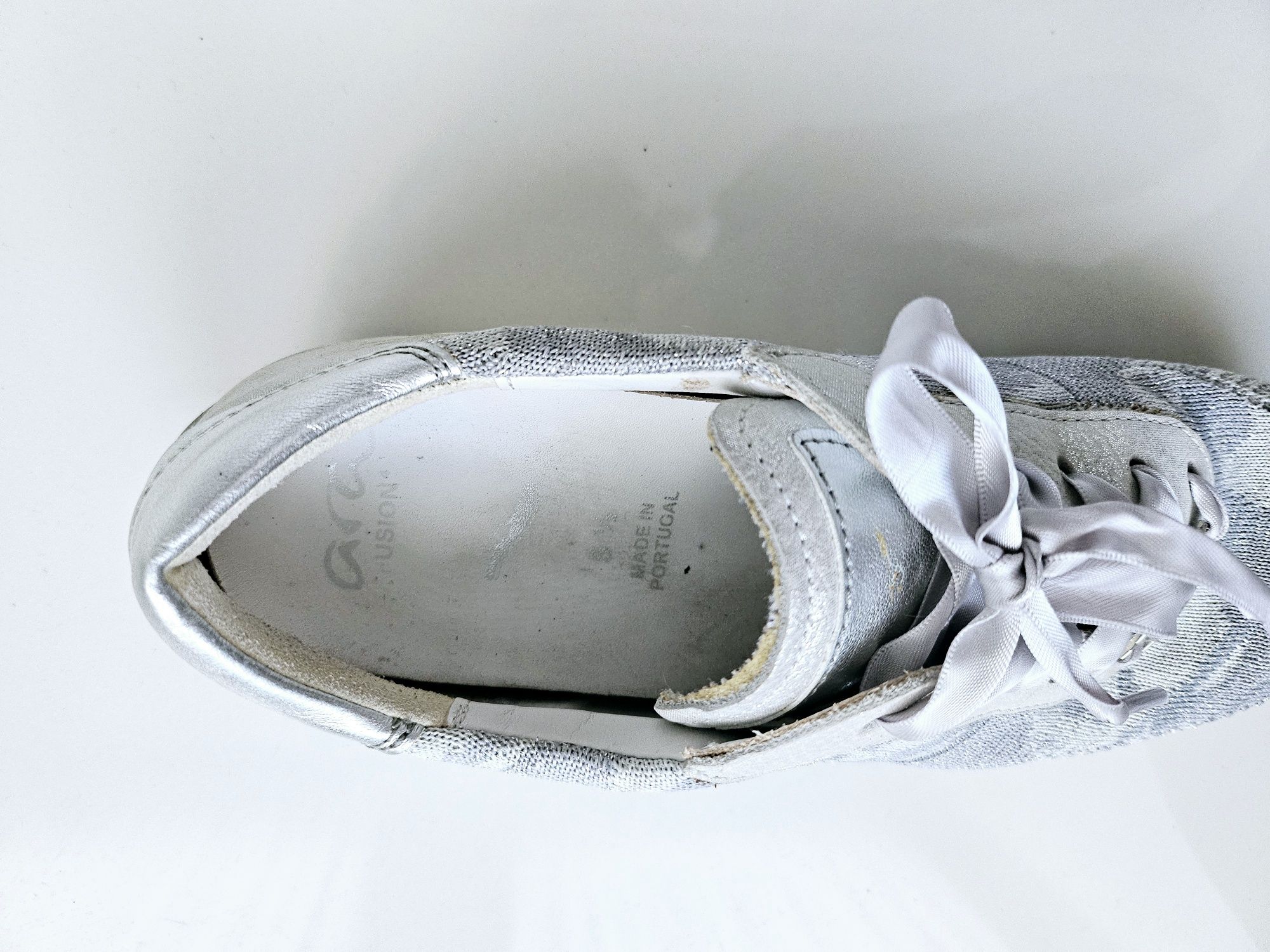 Ara Fusion Lilly sneakersy 38,5 skóra portugalskie premium