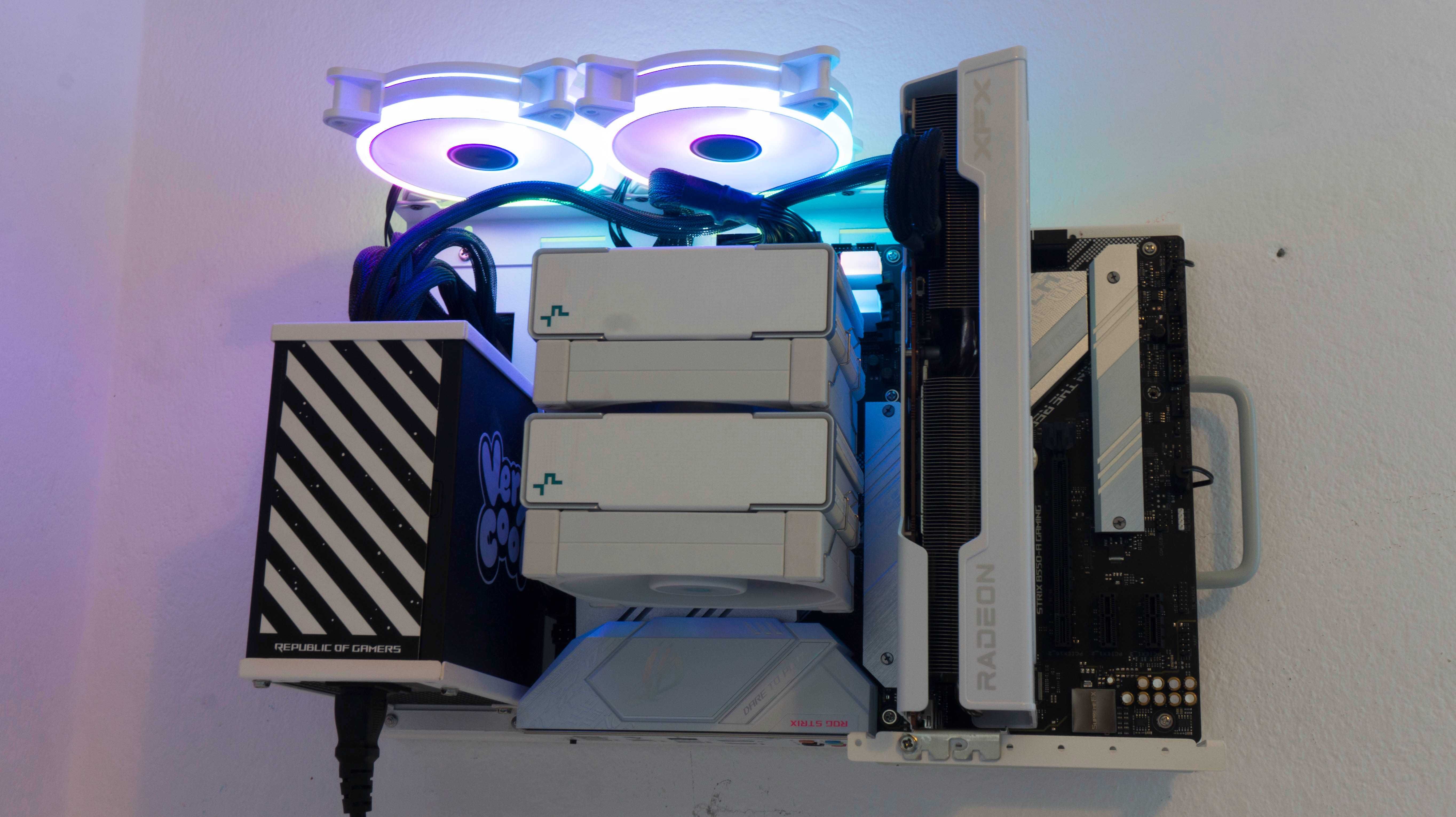 Komputer gamingowy rx6750xt 12GB | ryzen 9 5900x biały