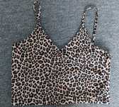 Top H&M w panterkę 36/S