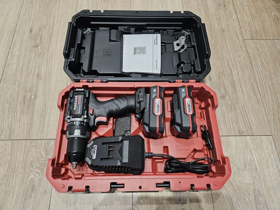 Wkrętarka Parkside Performance 20V  Komplet
