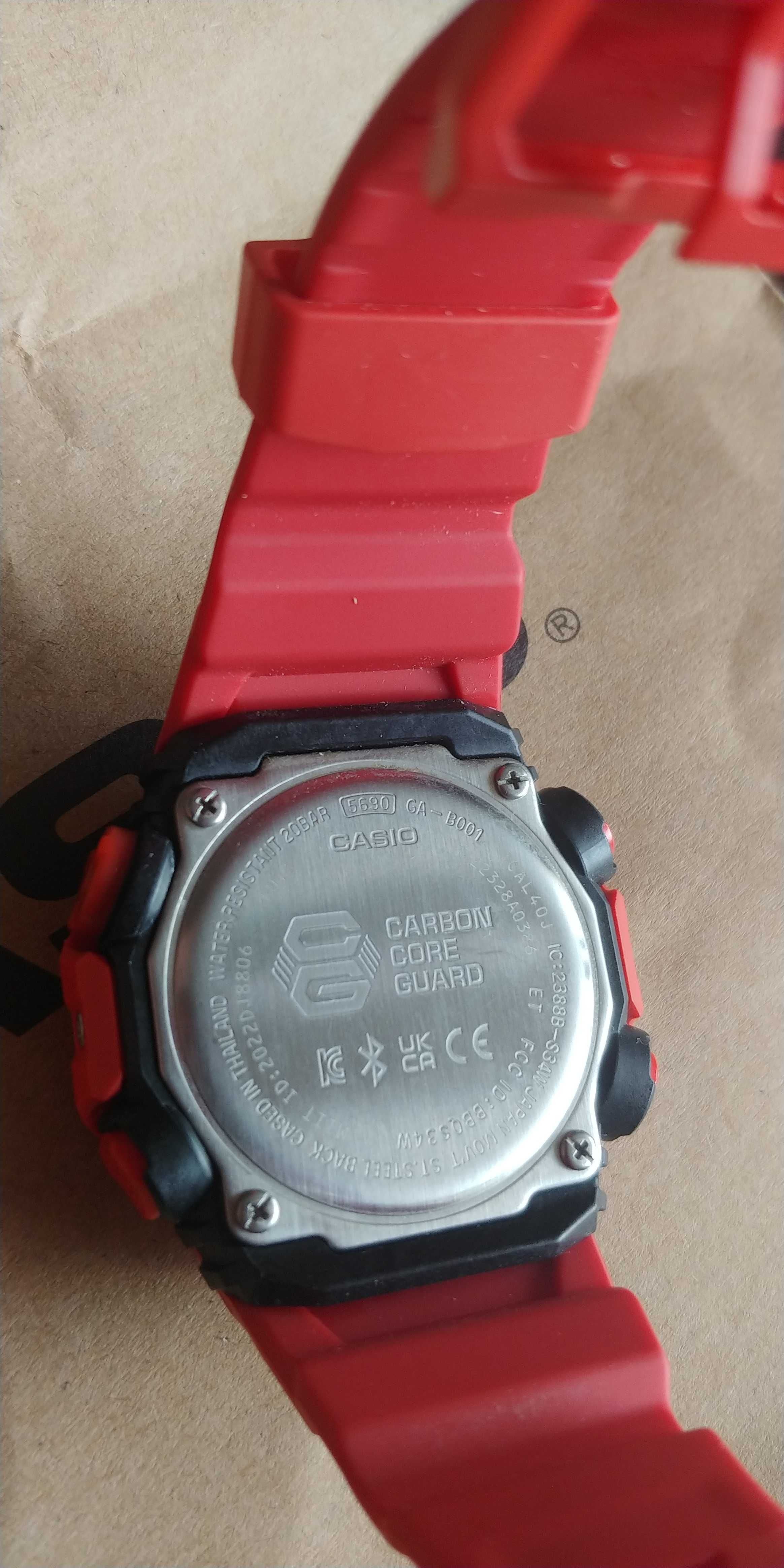 Zegarek Casio G-Shock GA-B001-4AER czerwony