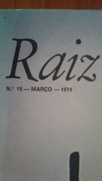 Revista Raiz de 1974