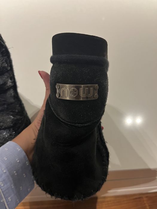 Botas de pelo mou mou