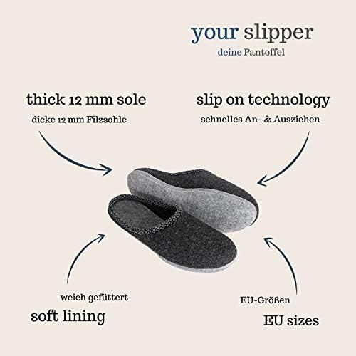 Домашние тапки войлочные тапочки капці