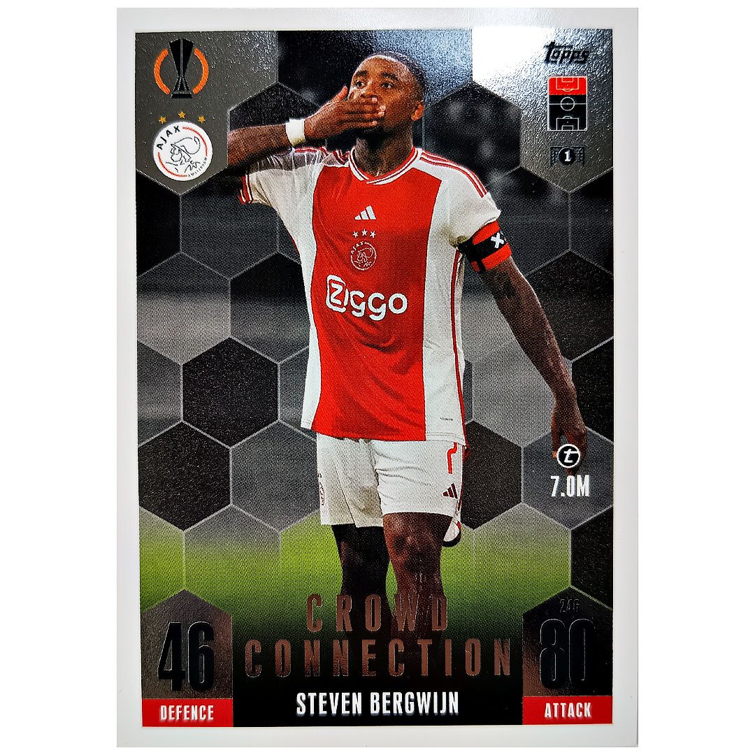 Karta Topps Match Attax Extra 2023-24 Bergwijn 246 Crowd Connection