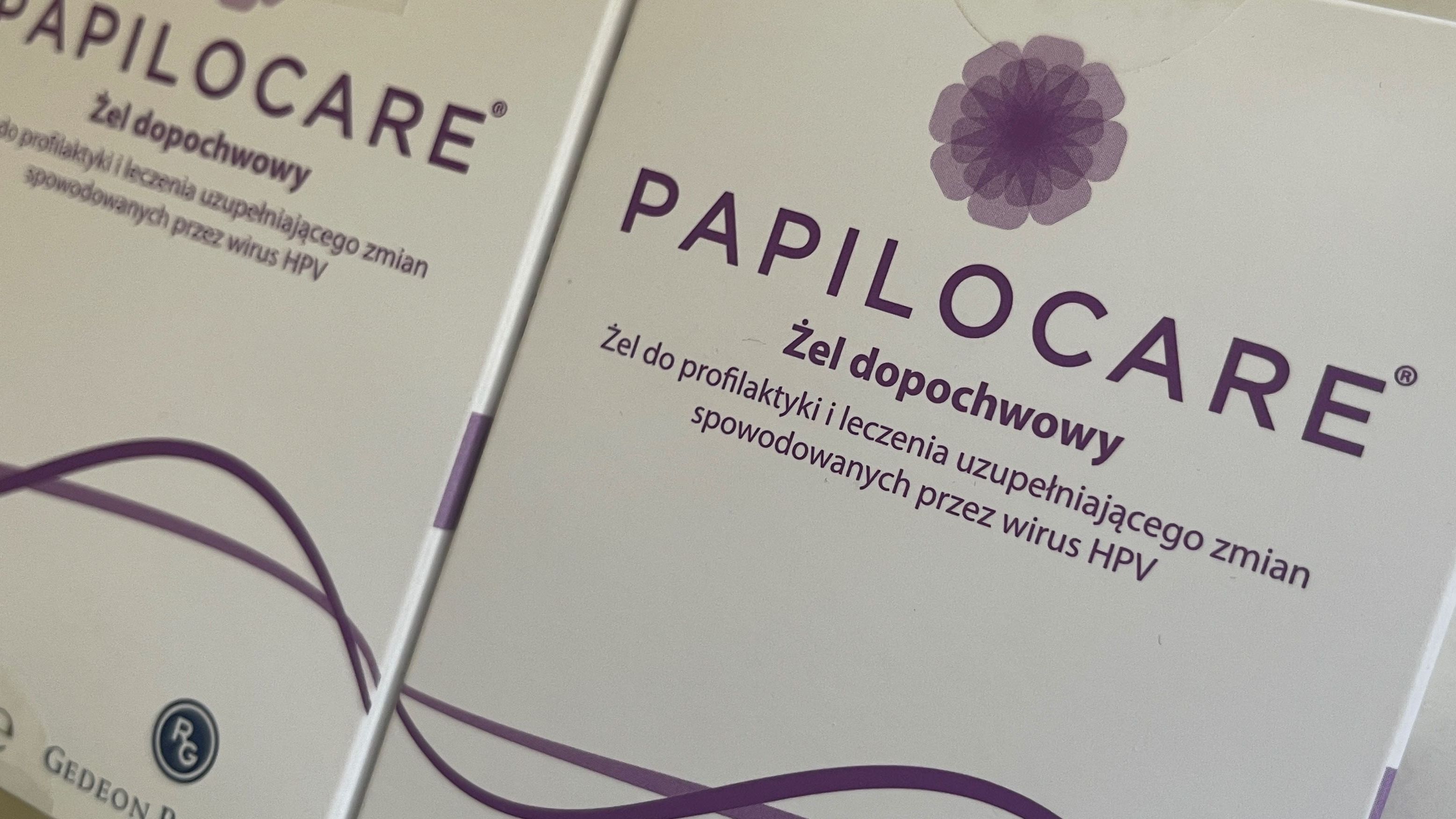 DWA nowe opakowania żel PAPILOCARE 7x5ml