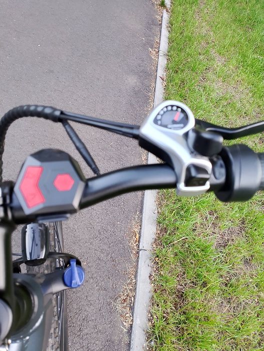 Rower elektryczny manetka