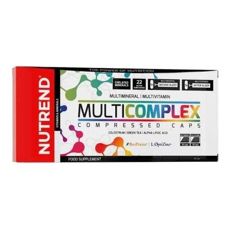 Multicomplex Multivitamin Multimineral Compressed Caps Nutrend 60 caps