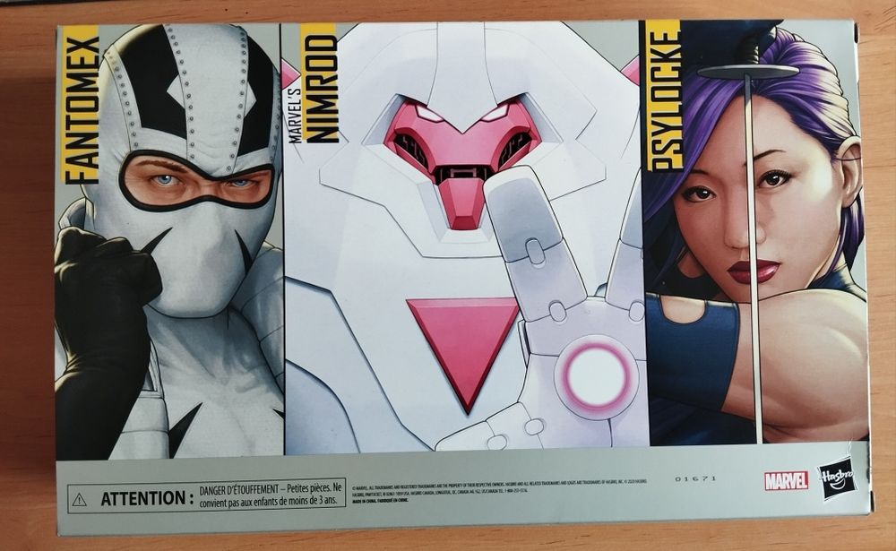Marvel Legends Psylocke & Fantomex