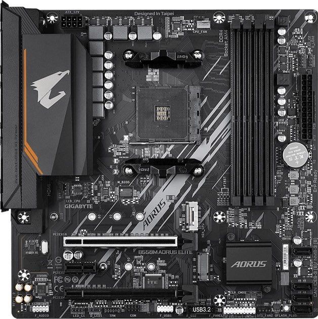 gigabyte b550m aorus elite