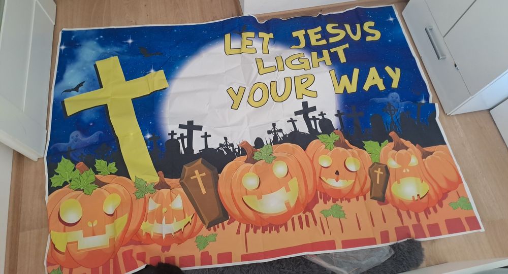 Tło na zdjecia na Halloween