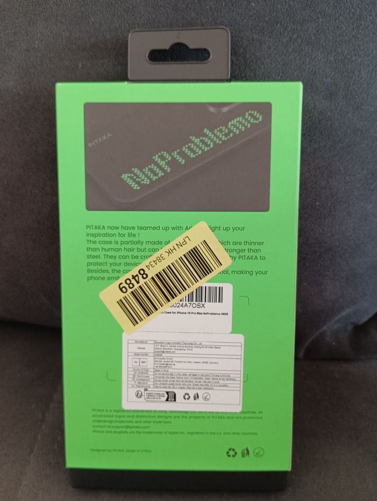 Etui Case Pitaka Aries NoProblemo do iPhone 16 Pro Max NOWE TANIO