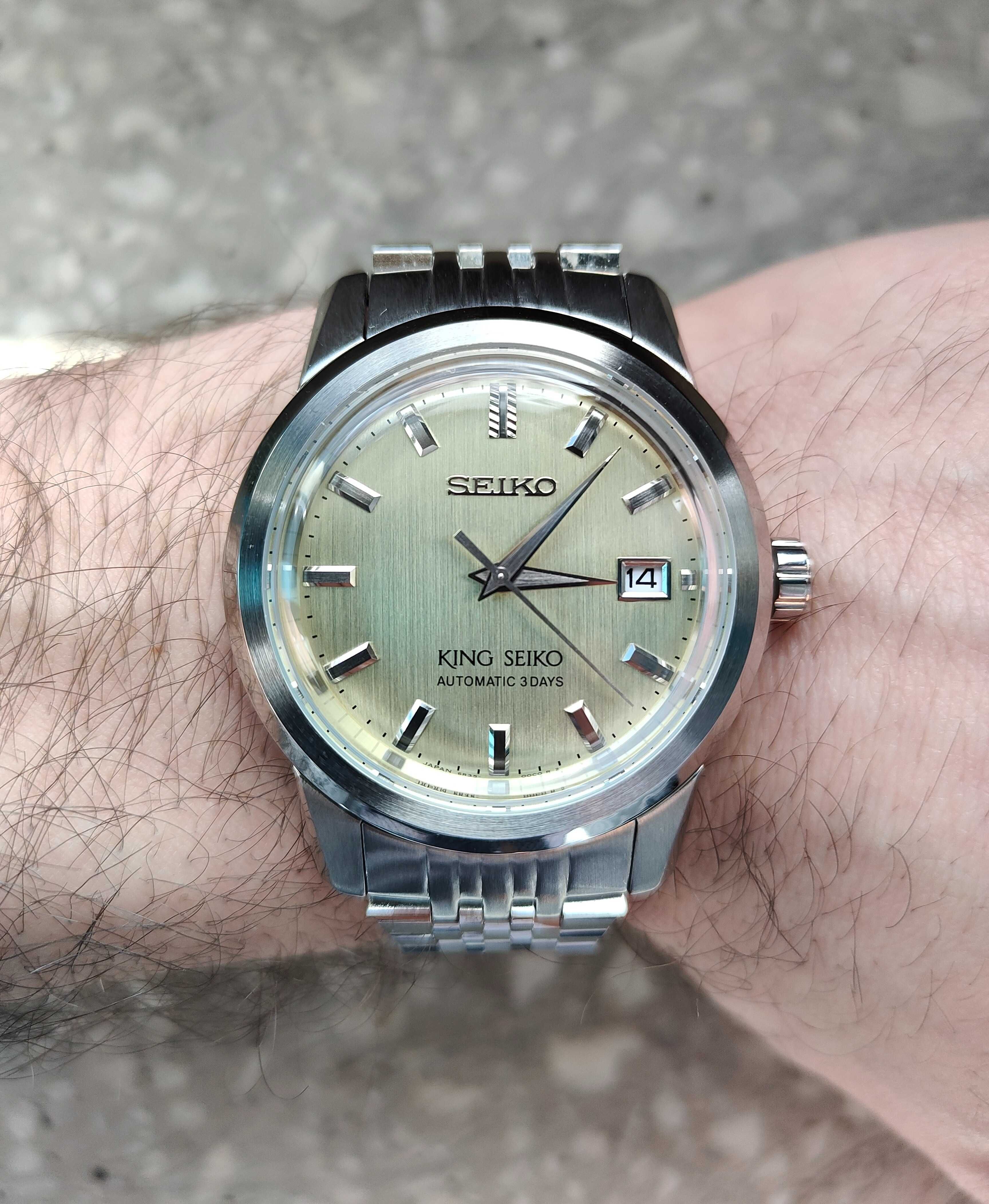 Seiko Custom Mod NH35A KS King Seiko Automat Zegarek