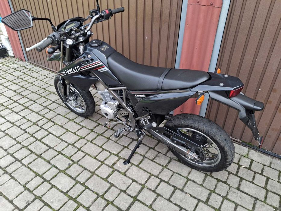 Ładny Kawasaki D-tracker 125 wtrysk z Niemiec MOTOCYKLE ŻURAWICE