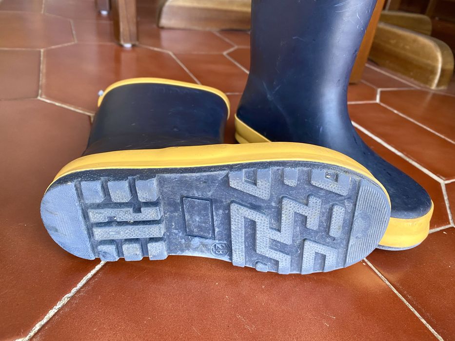 Botas Galochas criança tamanho 28
