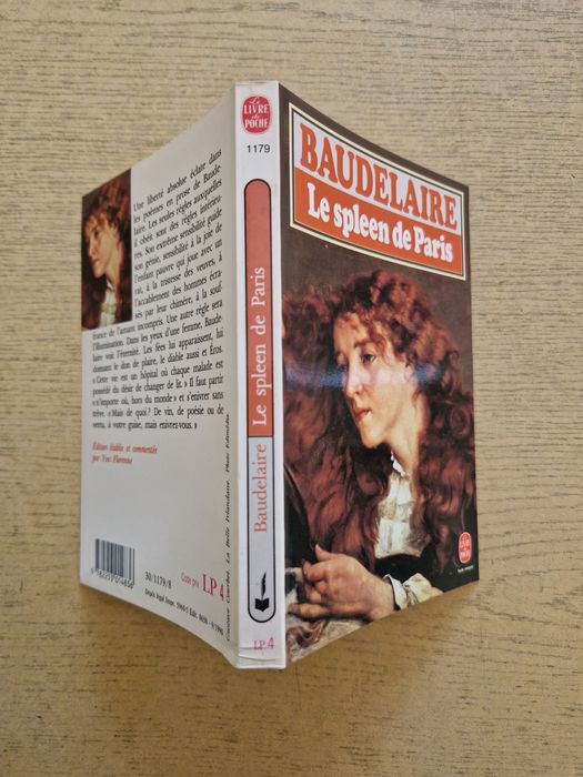 Książka w języku francuskim Le Spleen de Paris autor Charles Baudelair