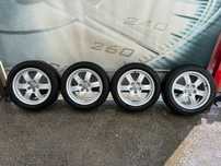 17 cali Audi 5x112 A5 A4 B8 66.6mm ! Alufelgi opony 225/50/17 jak NOWE