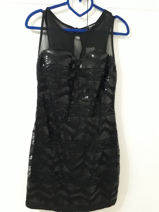 Черное коктейльное платье Tally Weijl