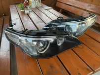 Komplet lamp Lampy przód przednie bmw e60 e61 eu bixenon skrętny D2S