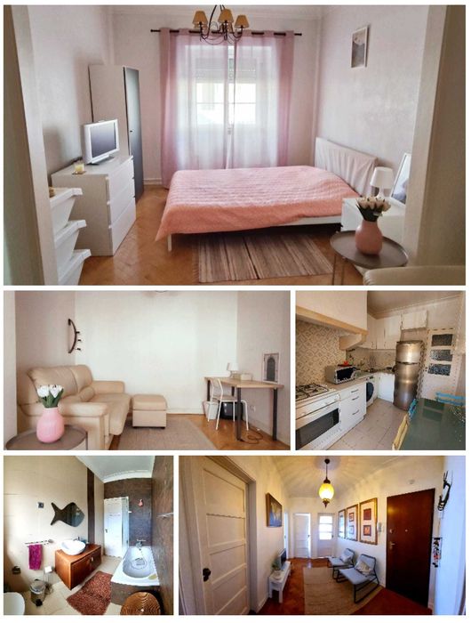 Aluga-se quarto individual, amplo, tipo estúdio, em Benfica/Lisboa