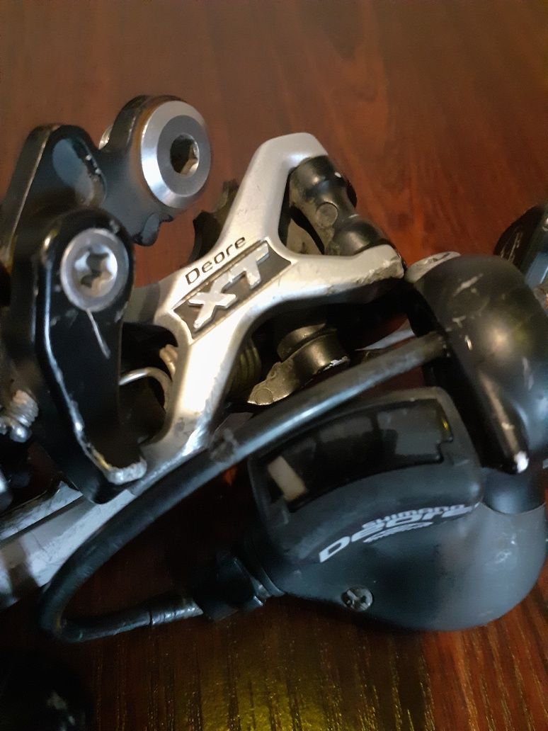 Shimano deore xt przerzutki i manetki