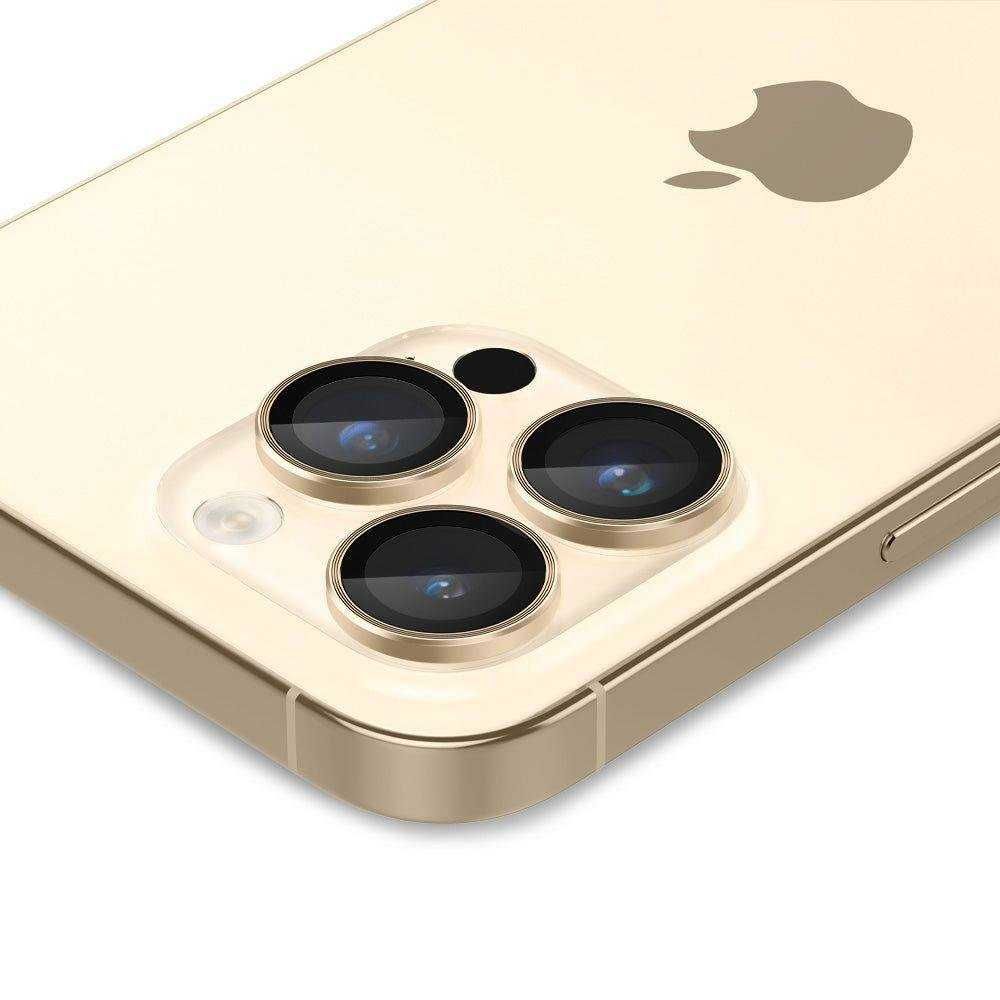 Szkło hartowane Aparatu Apple iPhone 14 Pro 14 Pro Max Gold