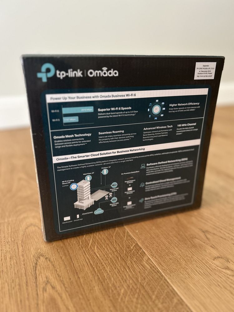 TP-LINK Punkt dostępowy EAP650 AX3000 Extended access point