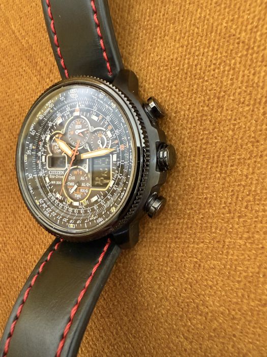 Zegarek Citizen Navihawk, Eco Drive, Radio Controlled