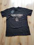 XS Night Addict resist t-shirt koszulka męska z nadrukiem czarna baweł