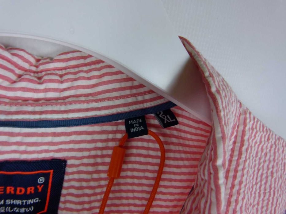 SUPERDRY koszula bawełna / 2XL z metką