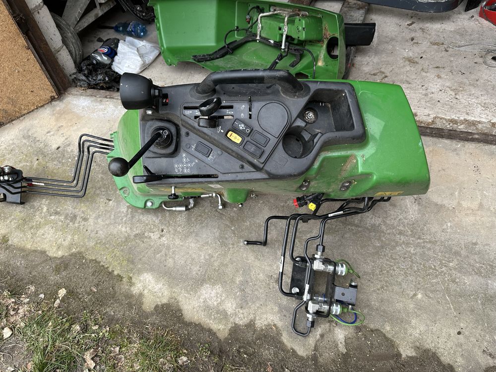 Blotniki john deere pompa instalacja hydrauliczna przewody zlacza